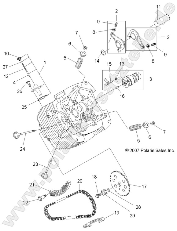 ENGINE, VALVES and CAMSHAFT ENGINE, VALVES and CAMSHAFT