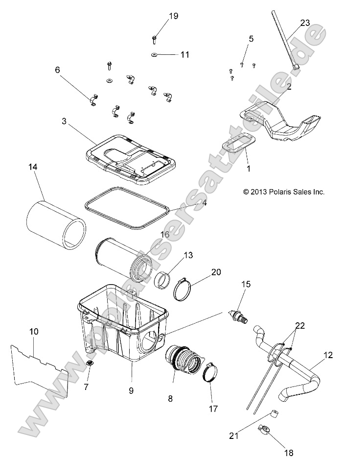 Engine, Air Intake System Engine, Air Intake System
