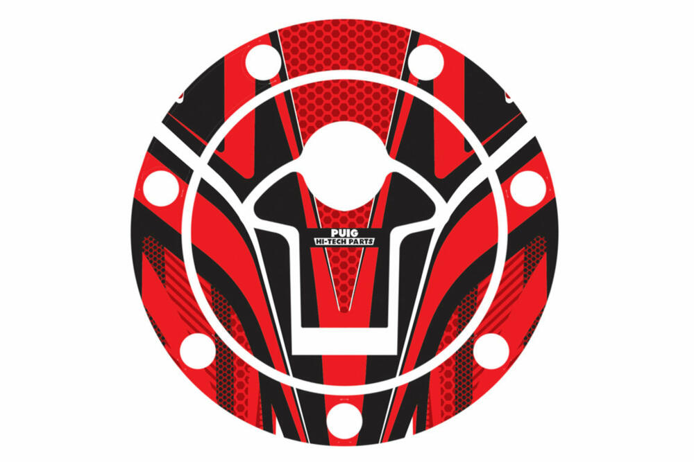PUIG TANKDECKEL-ABDECKUNG MOD. RADIKAL KTM C/ROT - 7611R