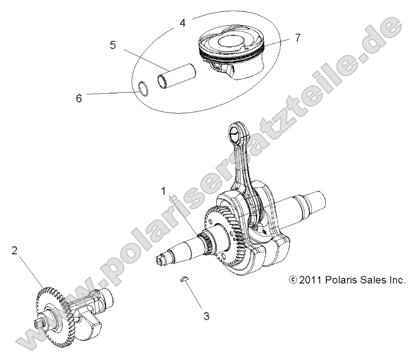 Engine, Crankshaft, Piston and Balance Shaft Engine, Crankshaft, Piston and Balance Shaft