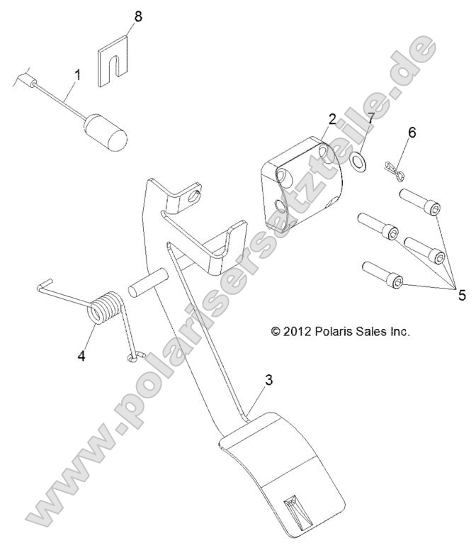 Engine, Throttle Pedal