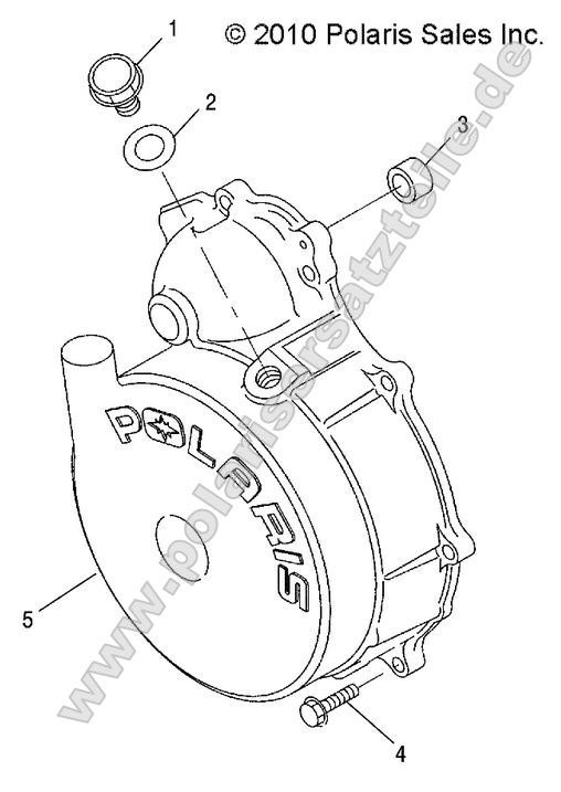 Engine, Flywheel Cover