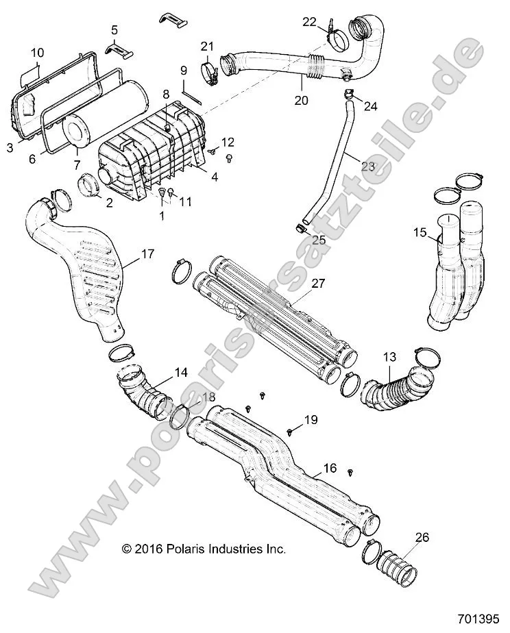 Engine, Air Intake System Engine, Air Intake System