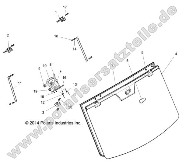 Body, Windshield Tip-Out
