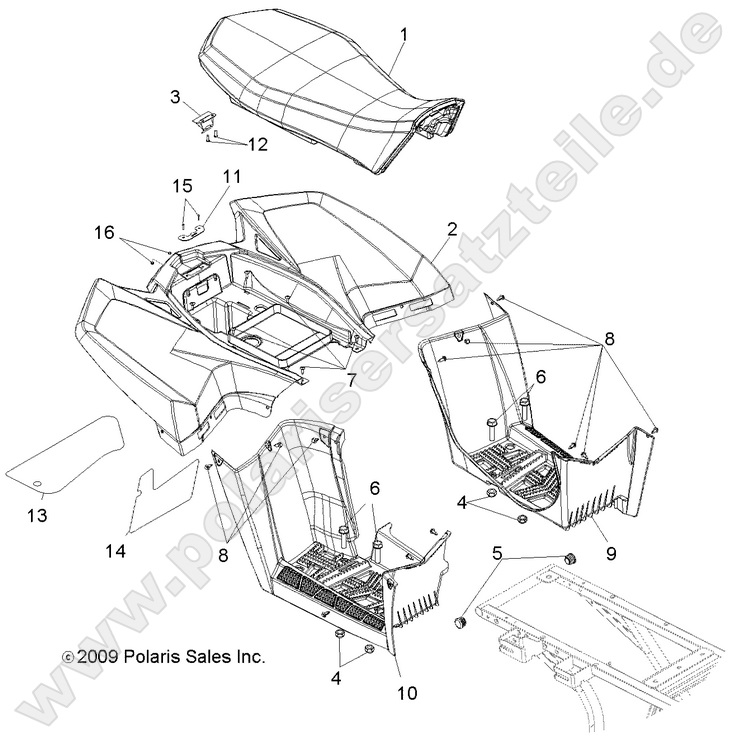 BODY, REAR CAB BODY, REAR CAB
