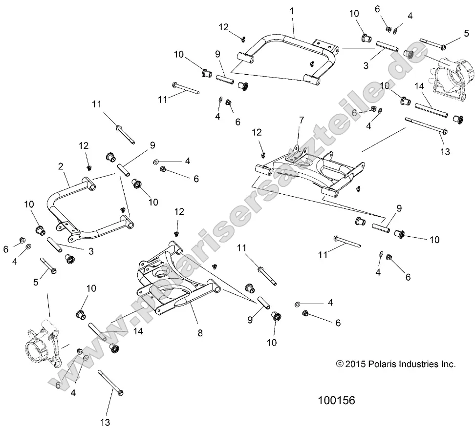 Suspension, Rear Control Arms Suspension, Rear Control Arms