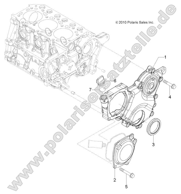 Engine, Gear Housing