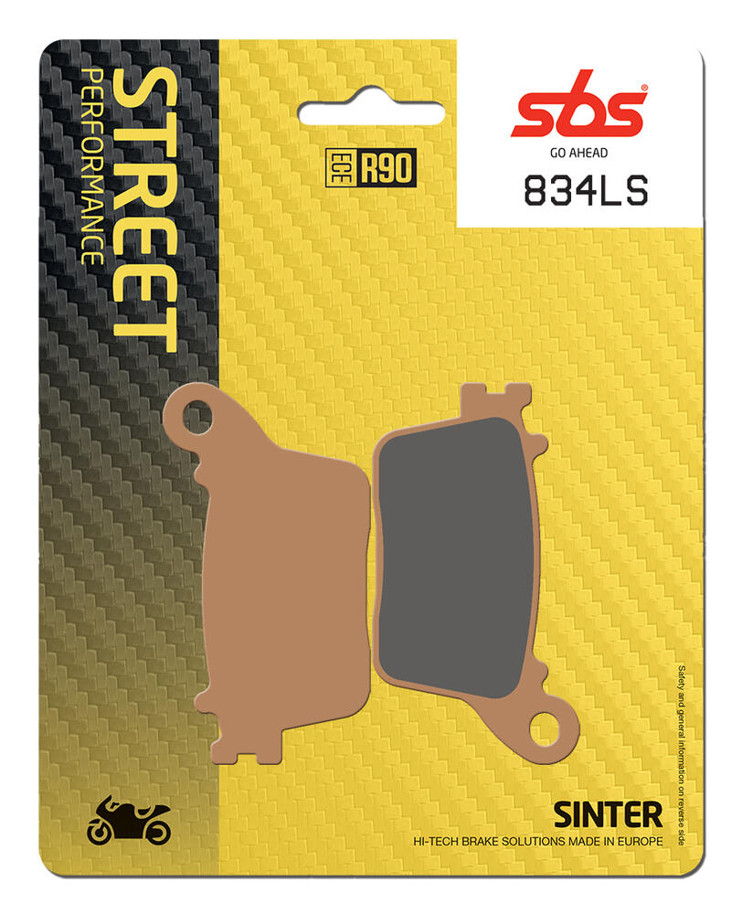 SBS_834_LS SBS Bremsbeläge LS Street Sinter ABE - 834LS