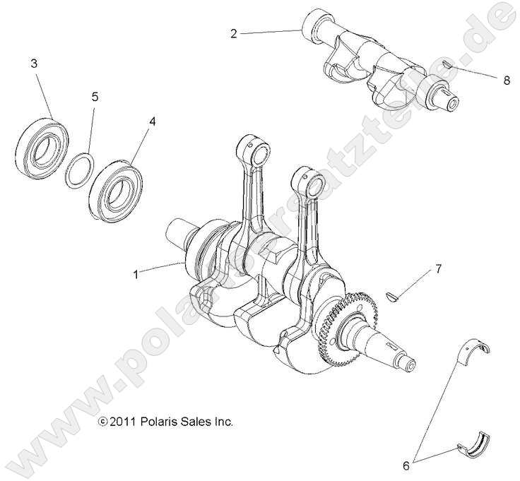 ENGINE, CRANKSHAFT and BALANCE SHAFT ENGINE, CRANKSHAFT and BALANCE SHAFT