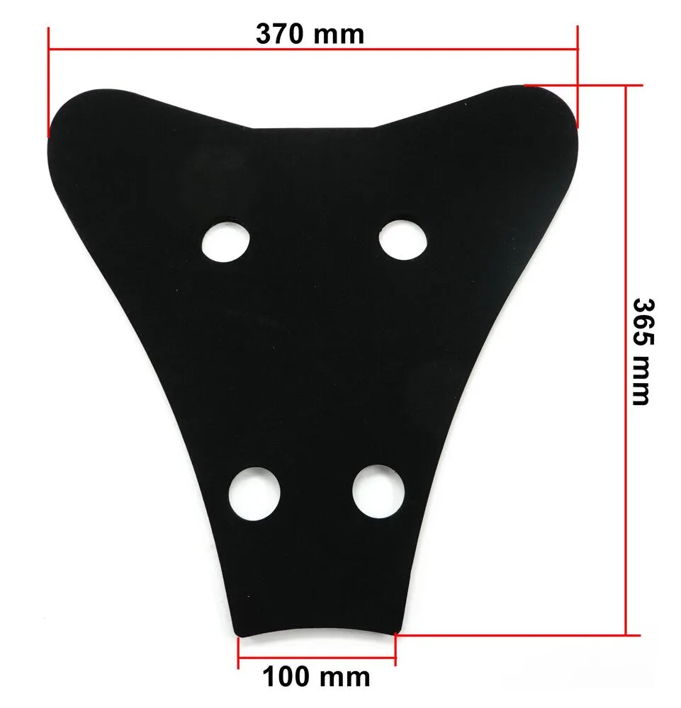 TMP Sitzpolster Moosgummi selbstklebend 12 mm - Kawasaki ZX-6R 2009-12