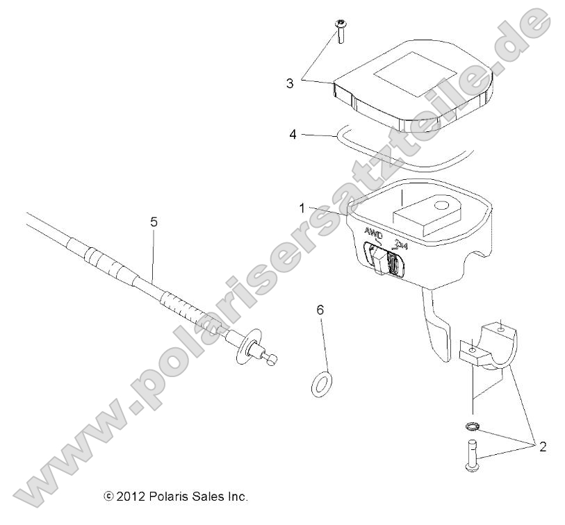 Steering, Controls, Throttle Asm. and Cable Steering, Controls, Throttle Asm. and Cable
