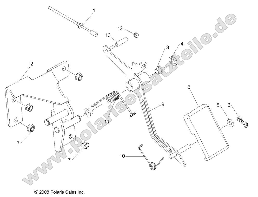 Engine, Throttle Pedal