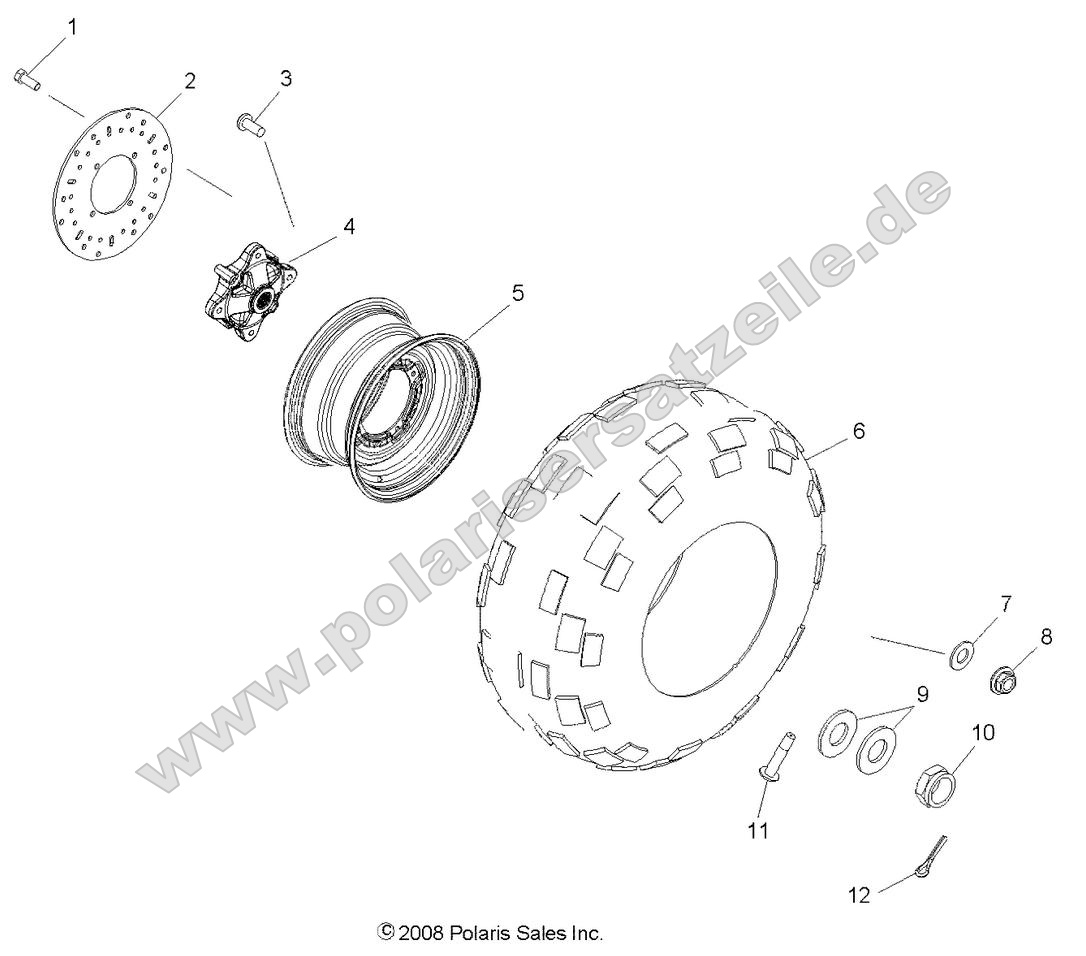 Wheels, Rear Wheels, Rear