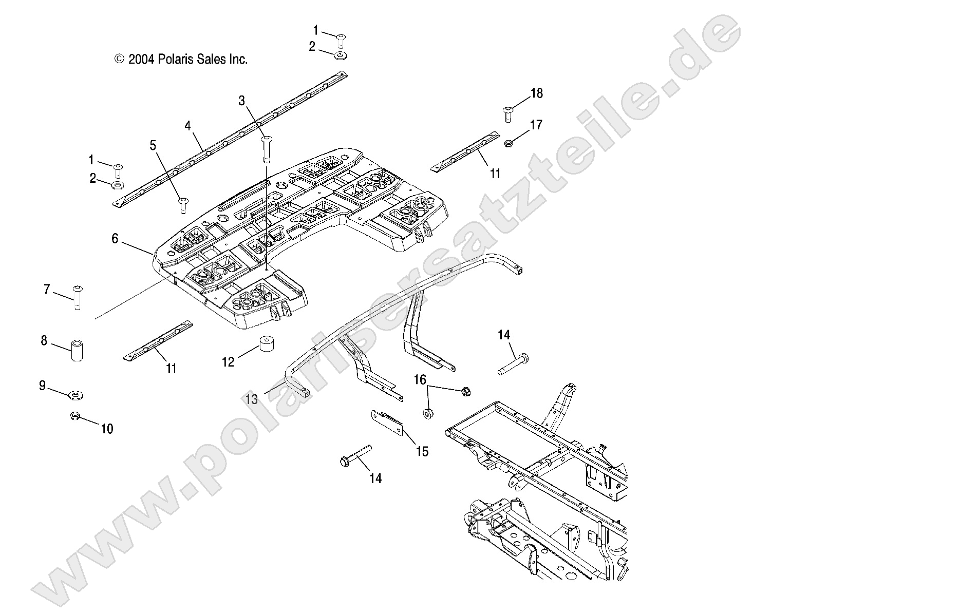 REAR RACK MOUNTING REAR RACK MOUNTING