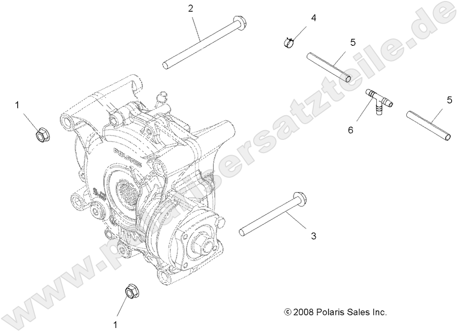 DRIVE TRAIN, GEARCASE MOUNTING, REAR DRIVE TRAIN, GEARCASE MOUNTING, REAR