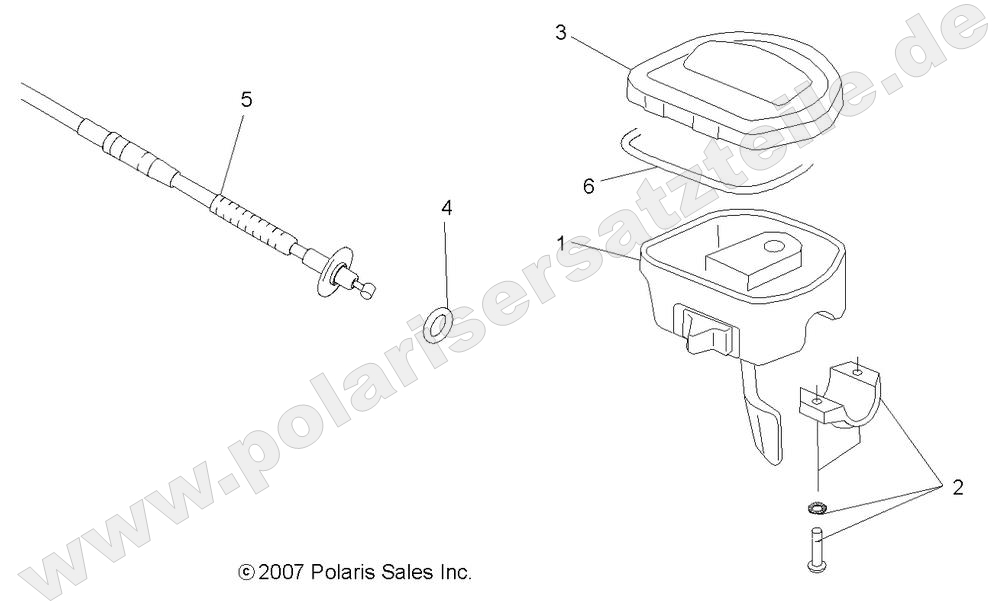 STEERING, CONTROLS, THROTTLE ASM. and CABLE STEERING, CONTROLS, THROTTLE ASM. and CABLE