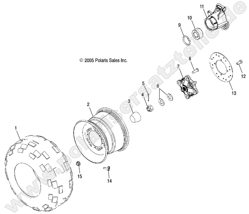 WHEELS, REAR WHEELS, REAR