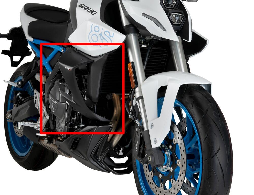 Puig-Naked-Side-Downforce-Spoiler-schwarzmatt-Suzuki-GSX-8S-21783J-1 Puig Naked Side Downforce Spoiler - carbon look - Suzuki GSX-8S - 21783C