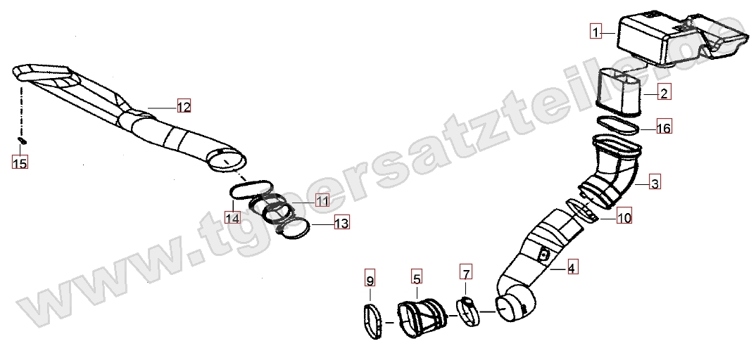 Ansaugstutzen Ansaugstutzen