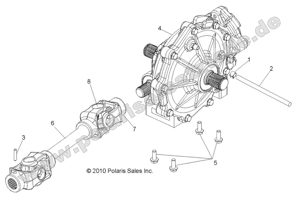Drive Train, Mid Gearcase Mounting