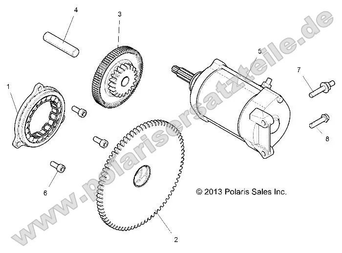 Engine, Starter Engine, Starter