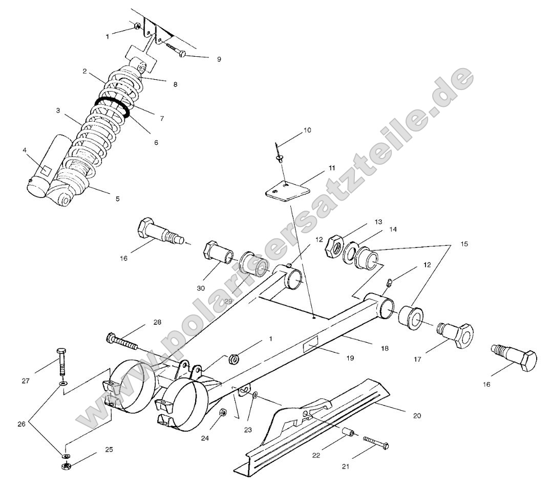 Swing Arm/Shock Mounting Swing Arm/Shock Mounting