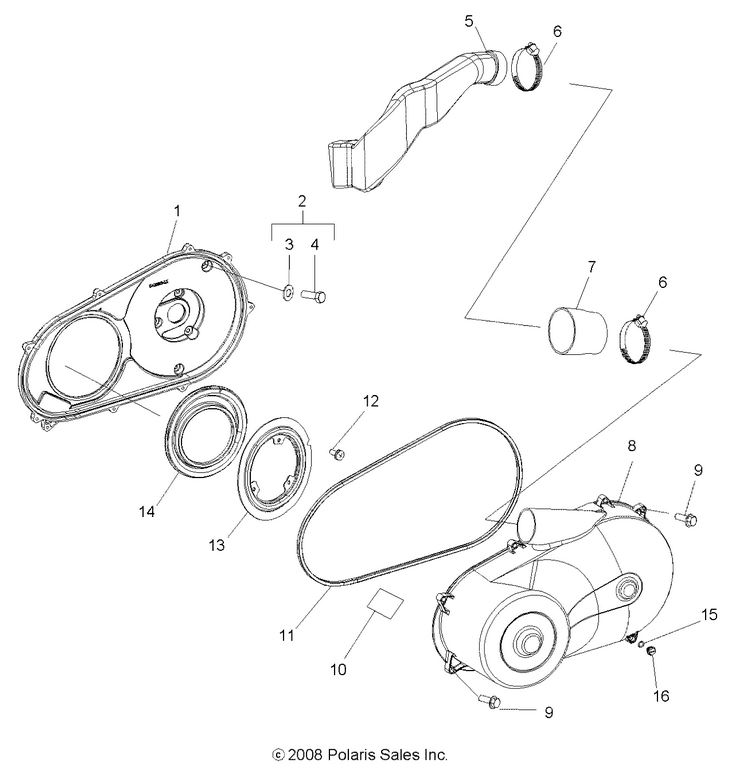 Drive Train, Clutch Cover