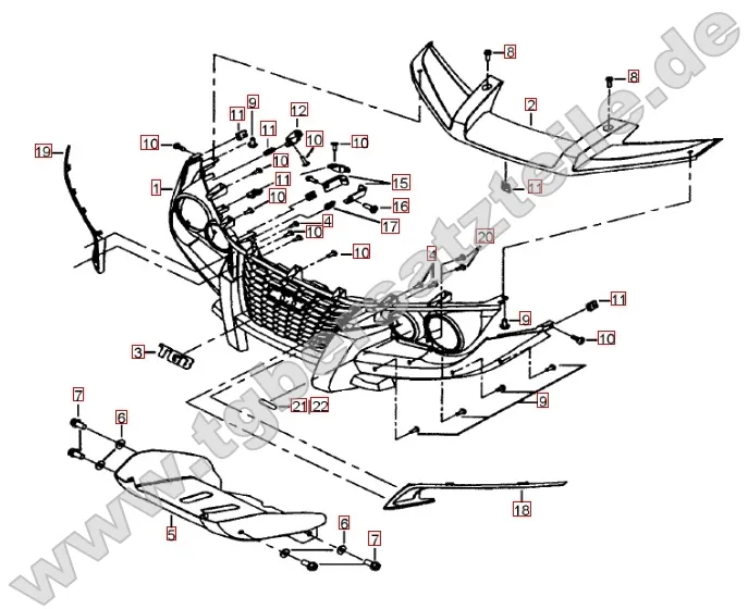 Stoßstange vorne Stoßstange vorne