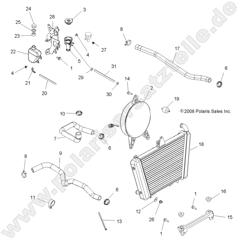 ENGINE, COOLING SYSTEM