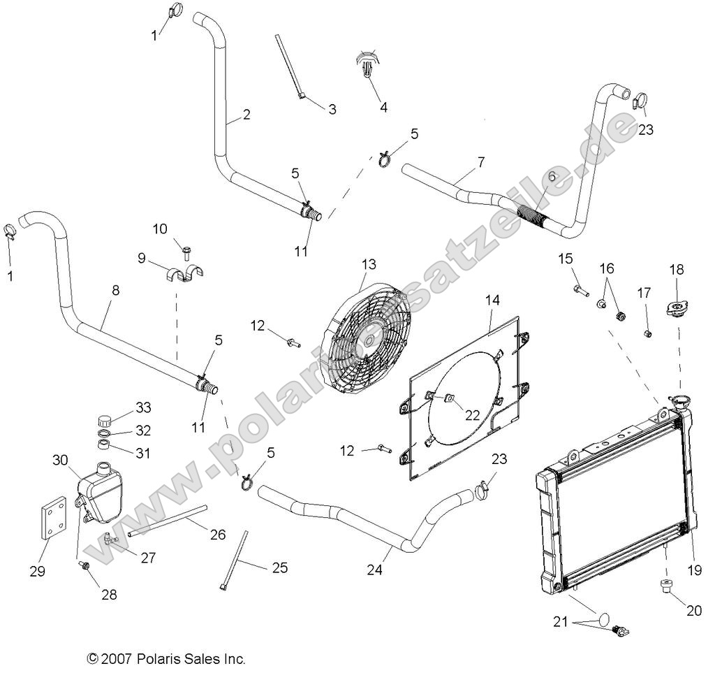 Engine, Cooling System Engine, Cooling System