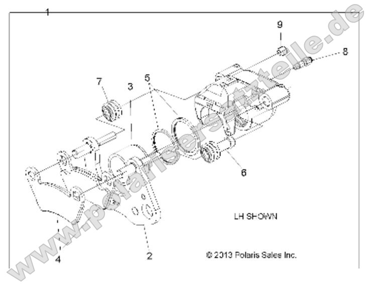 Brakes, Caliper, Front