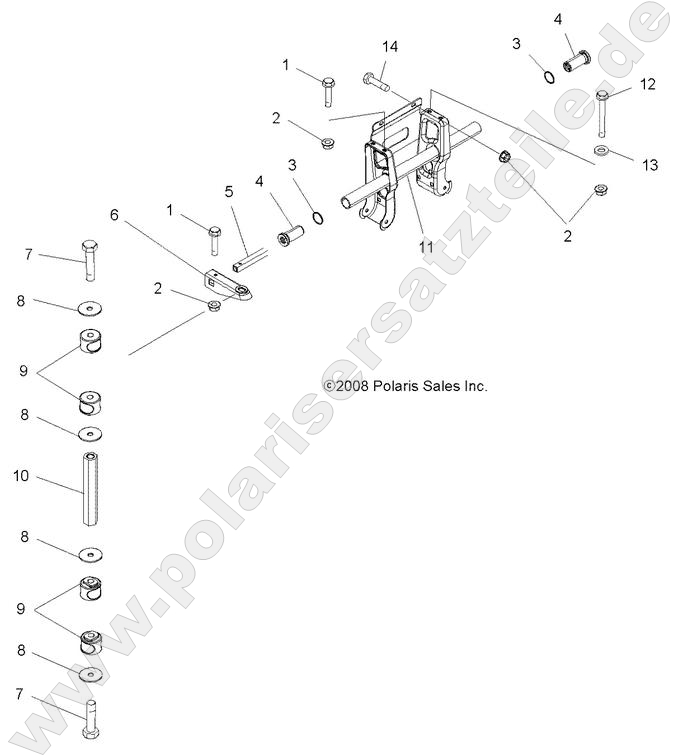 SUSPENSION, TORSION BAR SUSPENSION, TORSION BAR