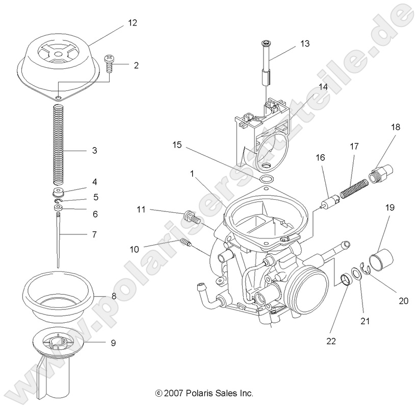 ENGINE, CARBURETOR, UPPER ENGINE, CARBURETOR, UPPER