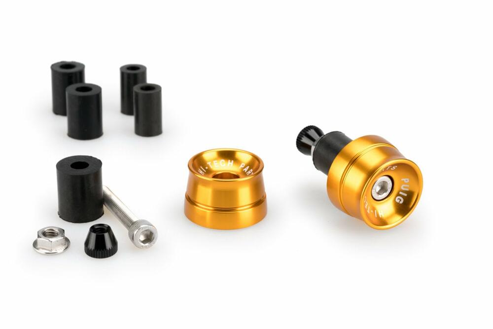 PUIG LENKERENDEN ALUMINIUM MOD.SPEED UNIVERSAL C/GOLD - 21016O
