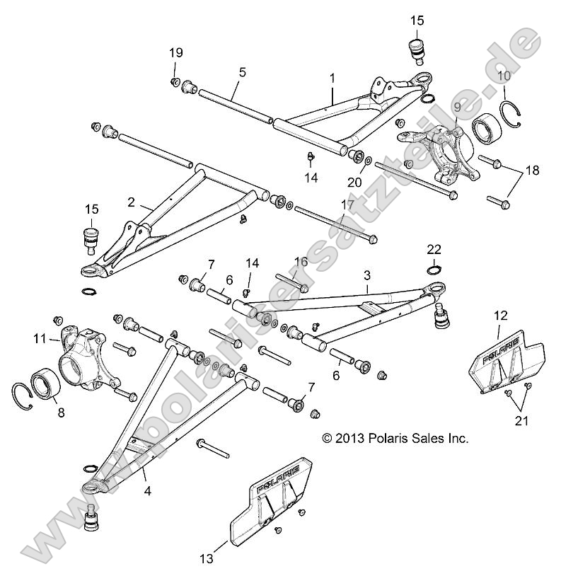 Suspension, Front Control Arms Suspension, Front Control Arms