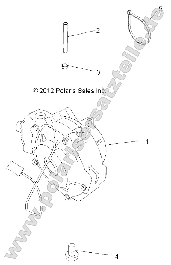 Drive Train, Front Gearcase Mounting