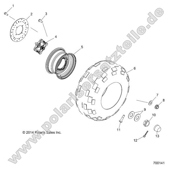 Wheels, Rear Wheels, Rear
