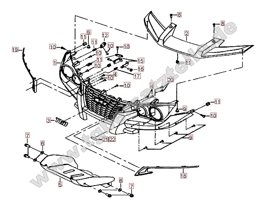 Stoßstange vorne Stoßstange vorne