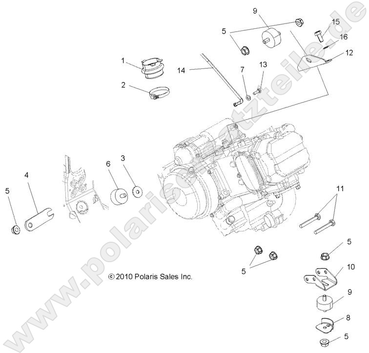 ENGINE, MOUNTING ENGINE, MOUNTING