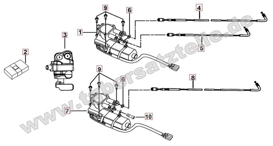Stellmotor Differenzialsperre