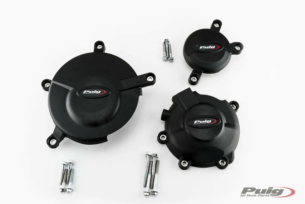 PUIG KIT 3 KAPPEN ENGINEABDECKUNG SUZUKI GSX-R600/750 1 - 20124N