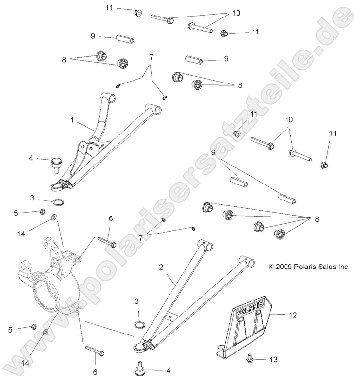 SUSPENSION, FRONT A-ARMS SUSPENSION, FRONT A-ARMS