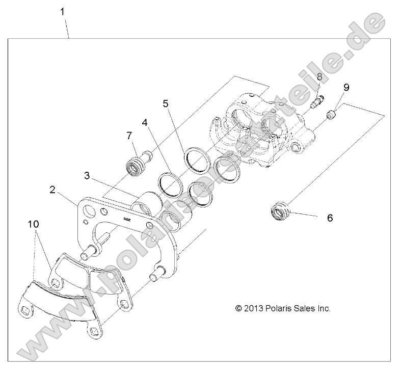 Brakes, Caliper, Front