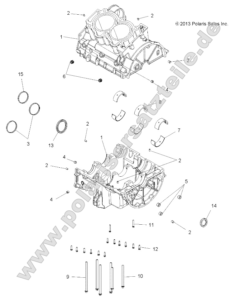 Engine, Crankcase