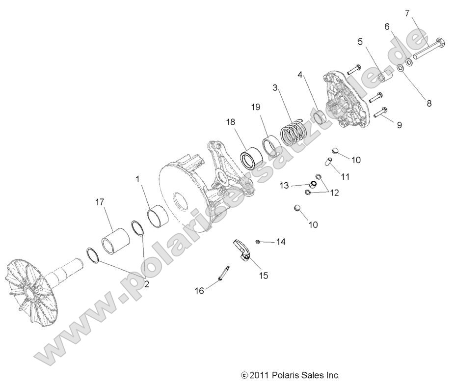 Drive Train, Primary Clutch