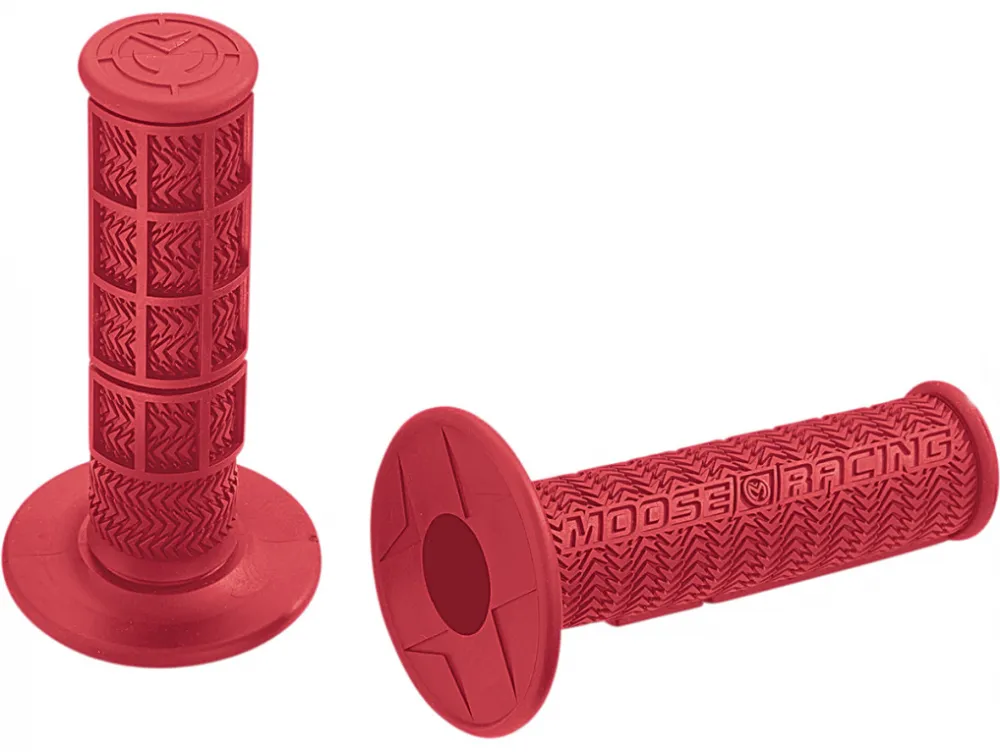 Moose Racing MX Stealth Lenkergriffe rot - weich