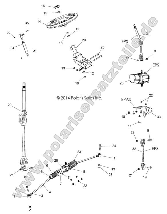 Steering, Steering Asm. Steering, Steering Asm.