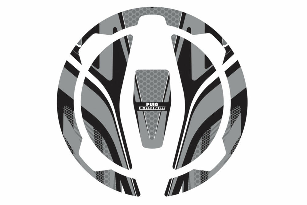 PUIG TANKDECKEL-ABDECKUNG MOD.NAKED KAWASAKI F/GRAU - 9362U