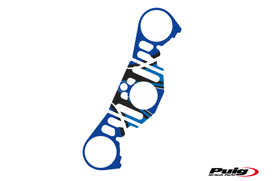 PUIG GABELBRÜCKEN-PROTEKTOR YAMAHA R1 12-14' F/BLAU - 6923A