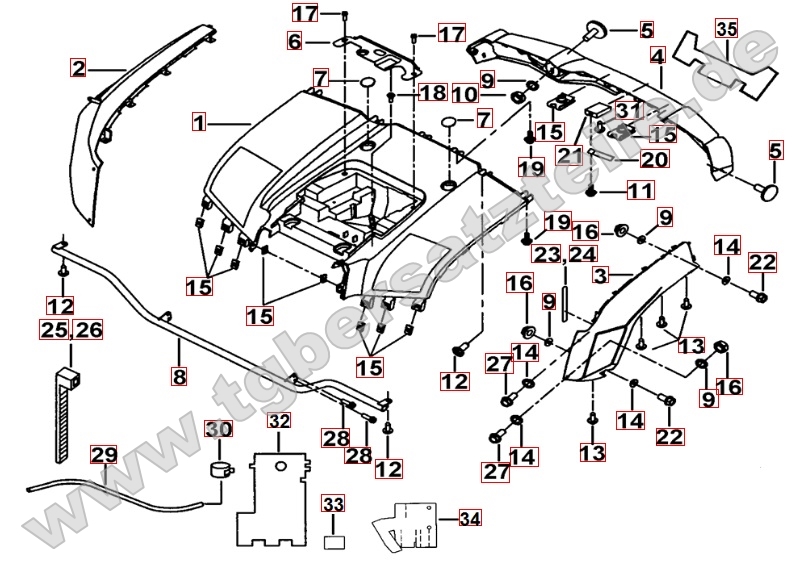 Heckverkleidung Heckverkleidung